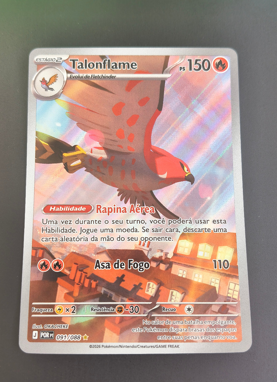 Talonflame (Equilíbrio Perfeito #091) frente