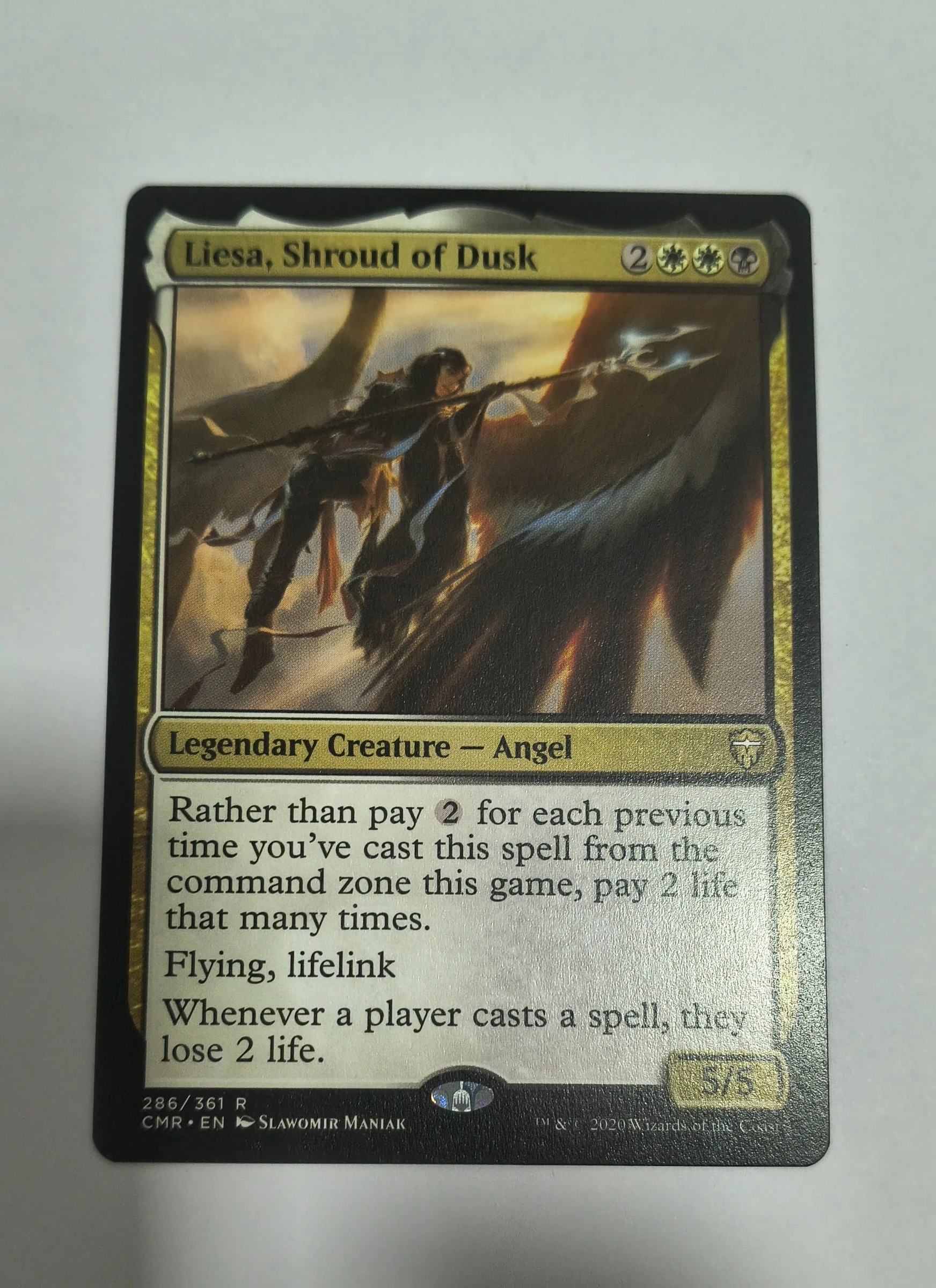 Liesa, Shroud of Dusk (The List #CMR-286) frente