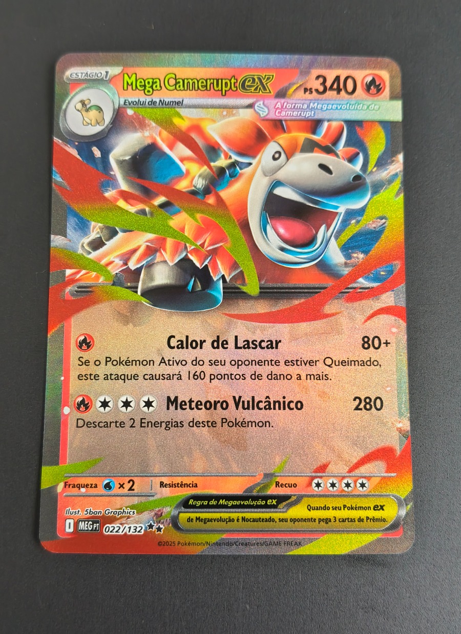 Mega Camerupt ex (Megaevolução #022)