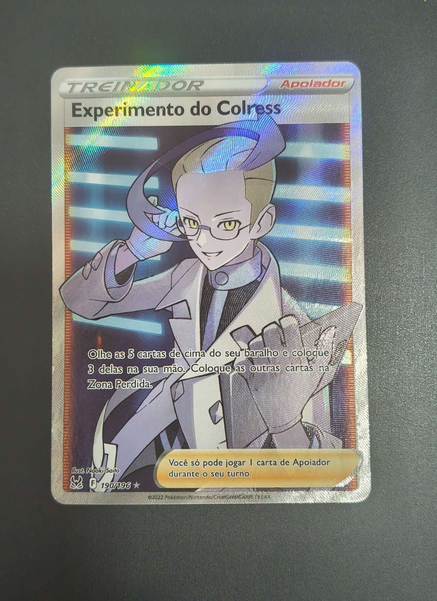 Experimento do Colress (Origem Perdida #190) frente