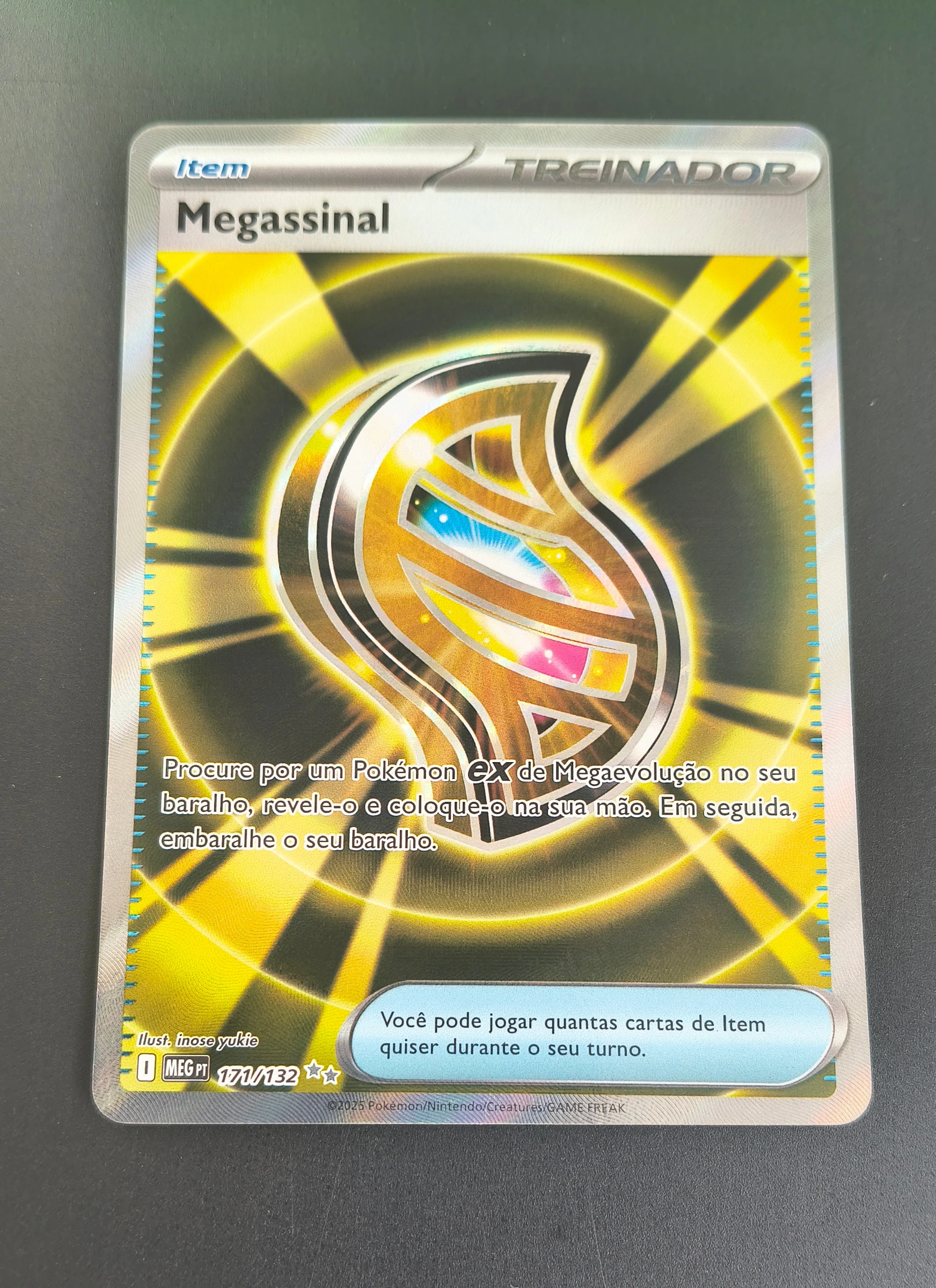 Megassinal (Megaevolução #171) frente