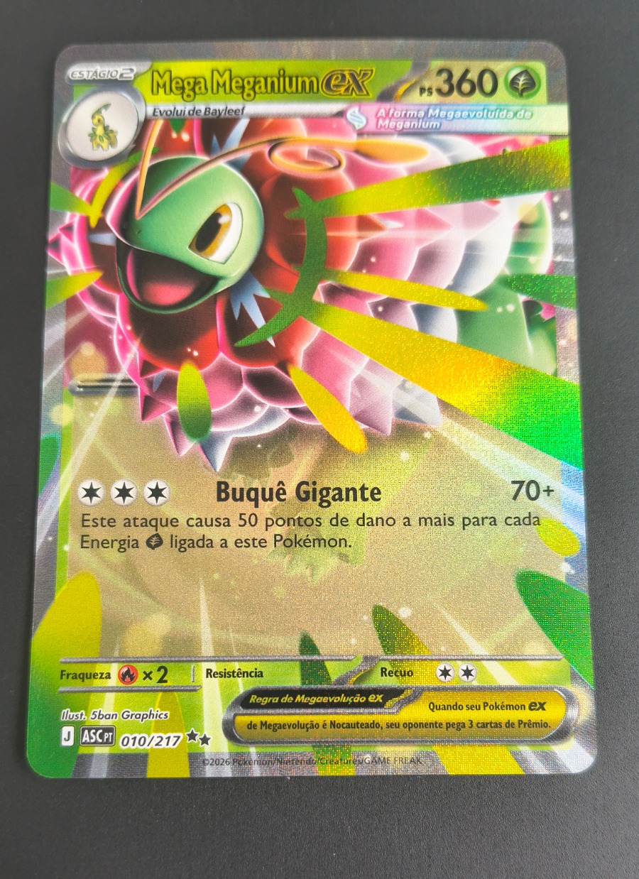 Mega Meganium ex (Heróis Excelsos #010)