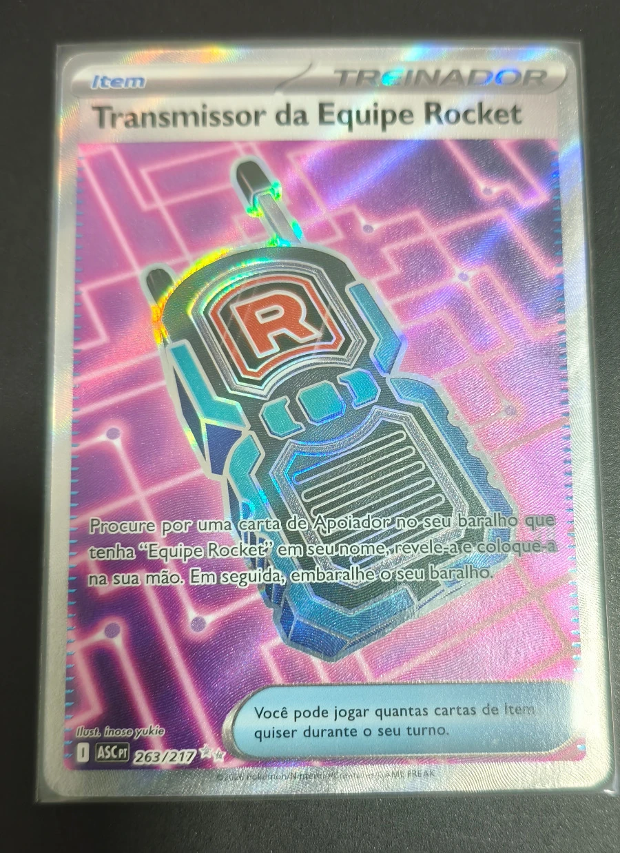 Transmissor da Equipe Rocket (Heróis Excelsos #263) frente