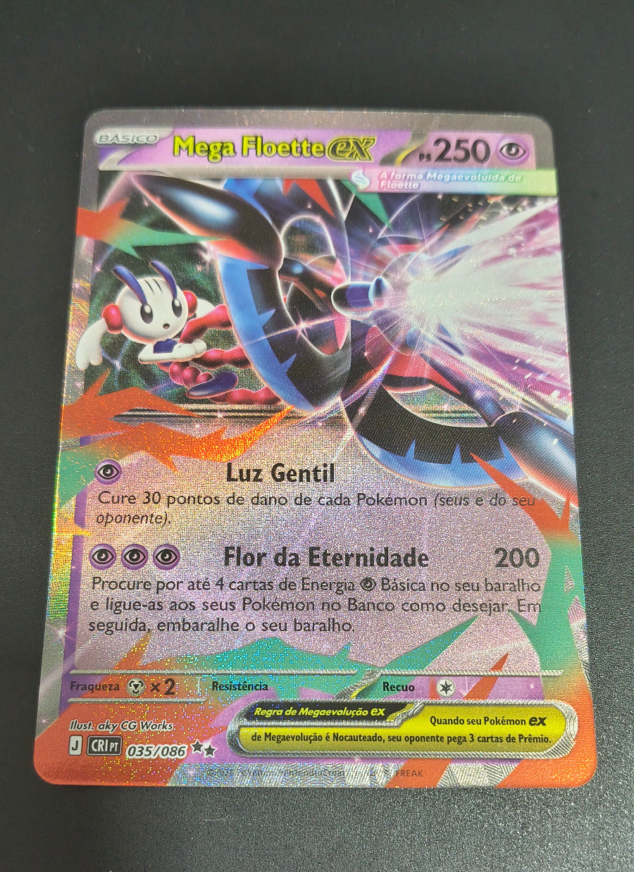 Mega Floette ex (Caos Ascendente #035) frente
