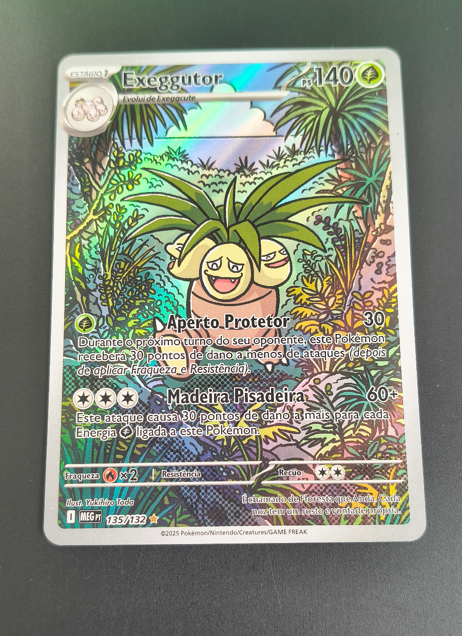 Exeggutor (Megaevolução #135) frente