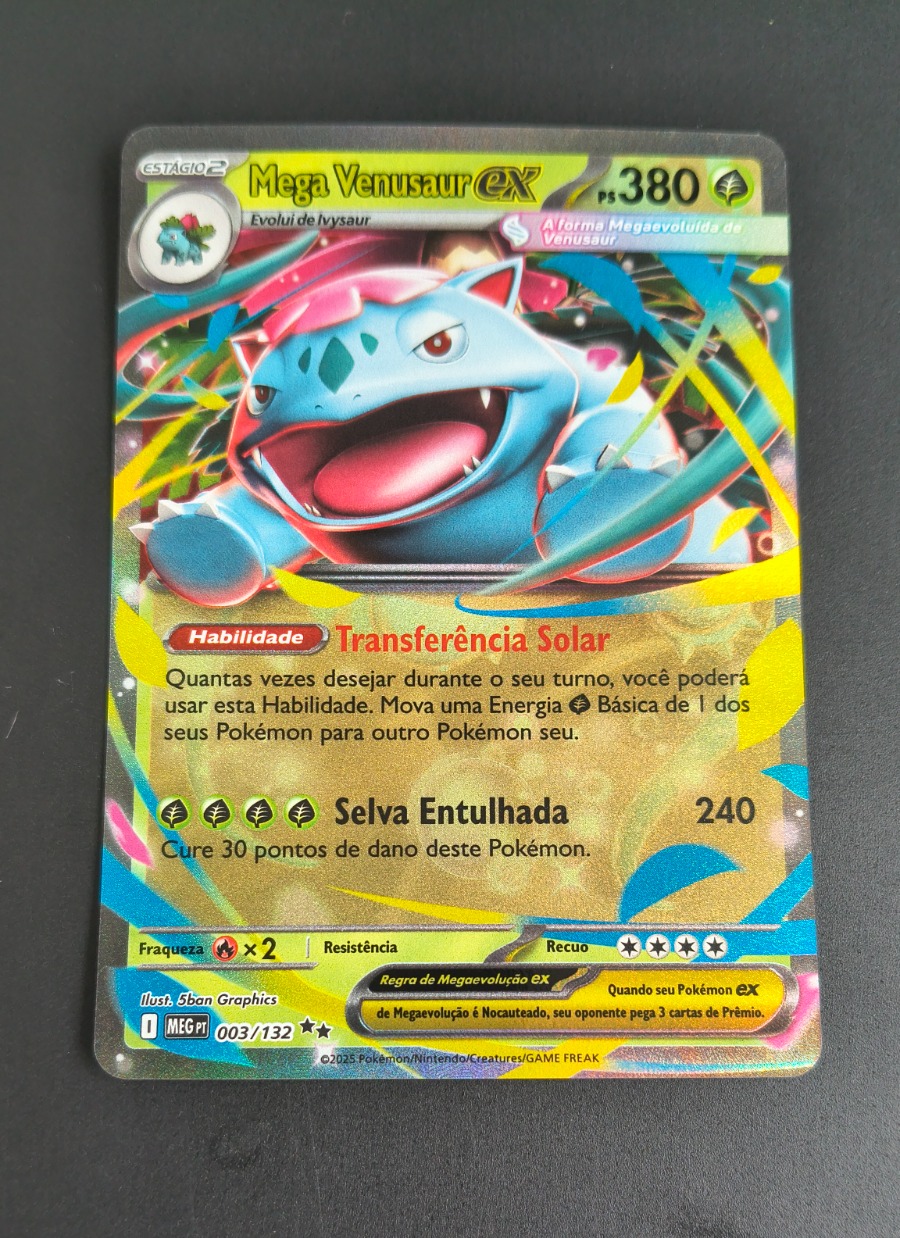 Mega Venusaur ex (Megaevolução #003)