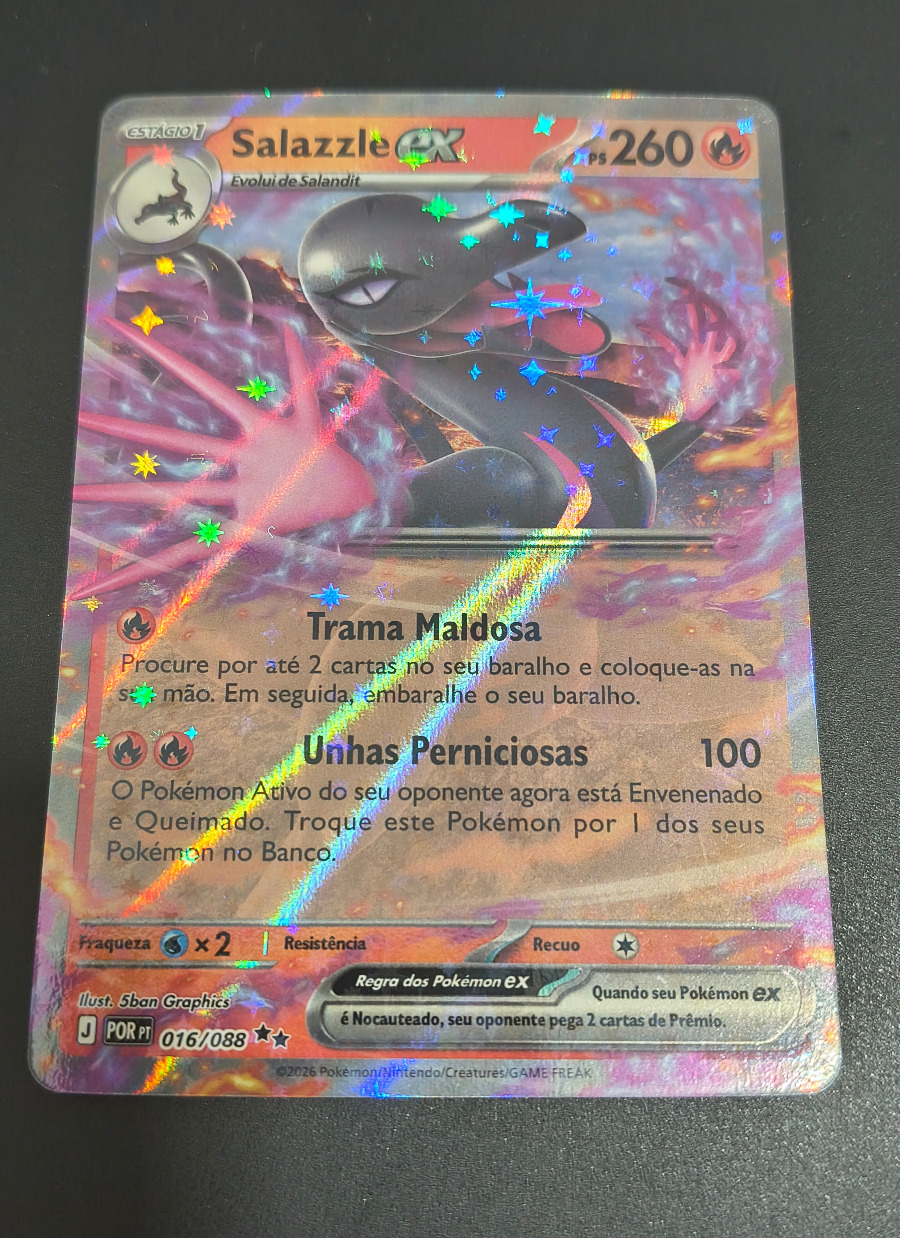 Salazzle ex (Equilíbrio Perfeito #016) frente