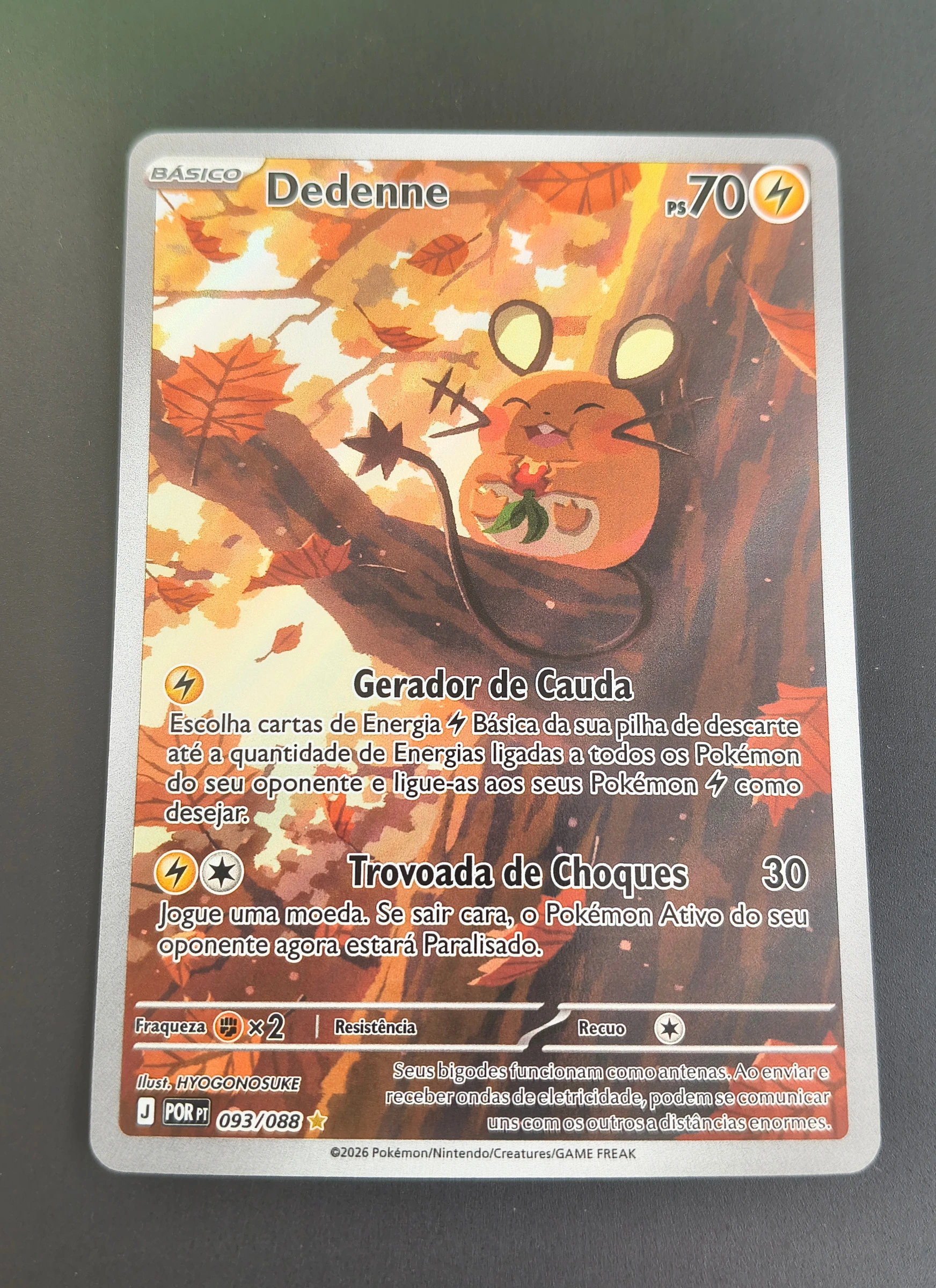 Dedenne (Equilíbrio Perfeito #093) frente