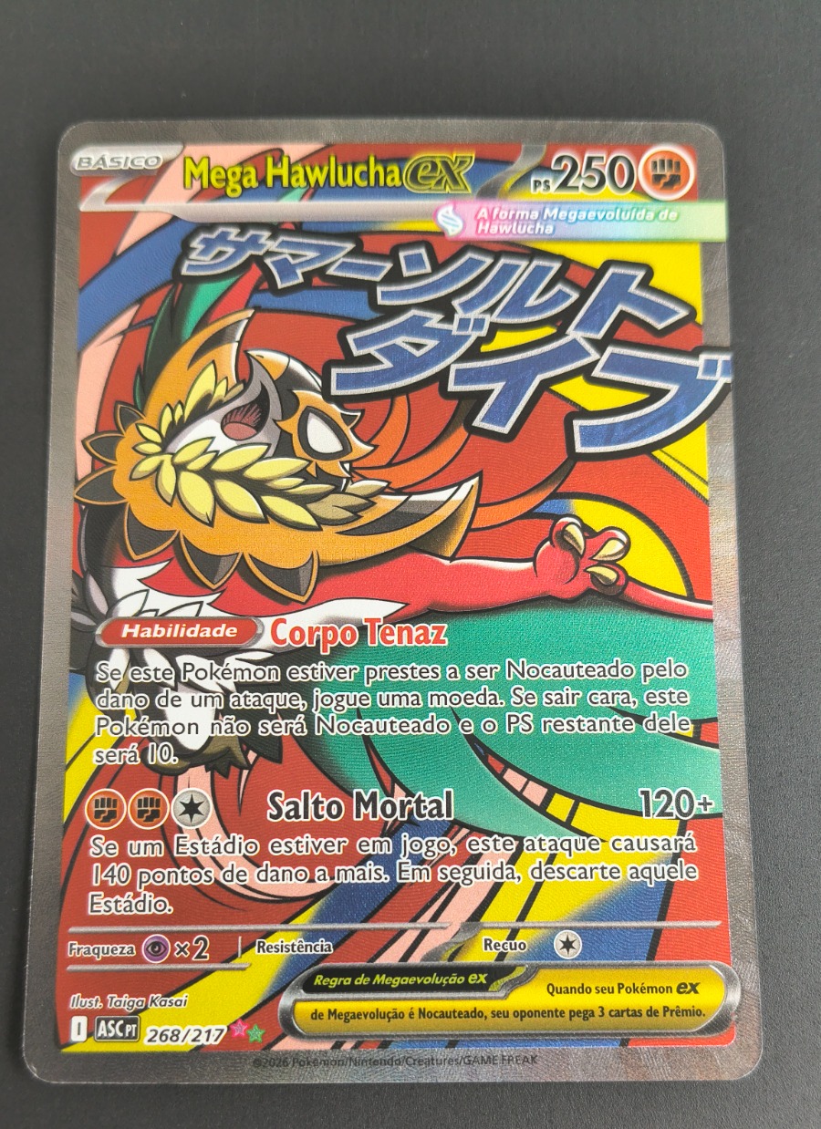 Mega Hawlucha ex (Heróis Excelsos #268)