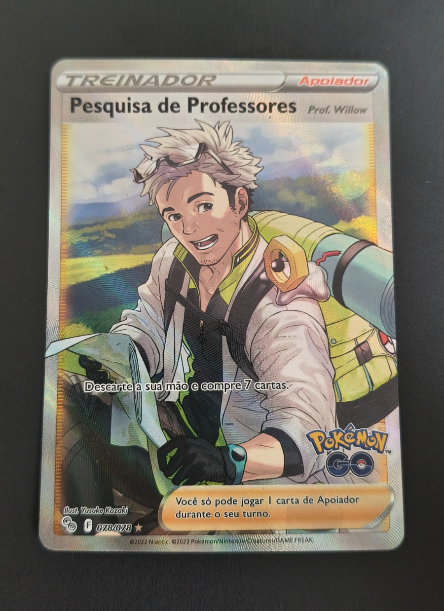 Pesquisa de Professores (Pokémon GO #078)