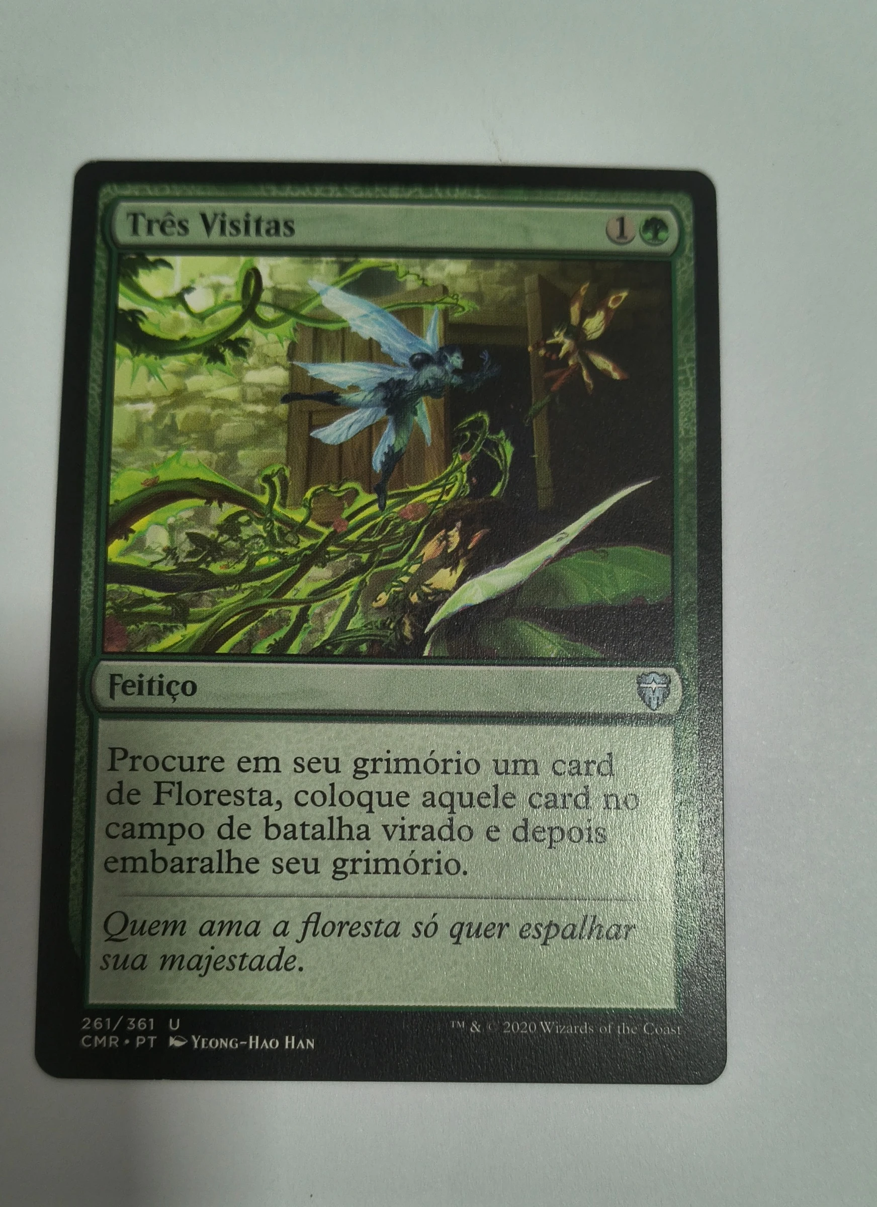 Três Visitas (Commander Legends: Battle for Baldur's Gate #837) frente