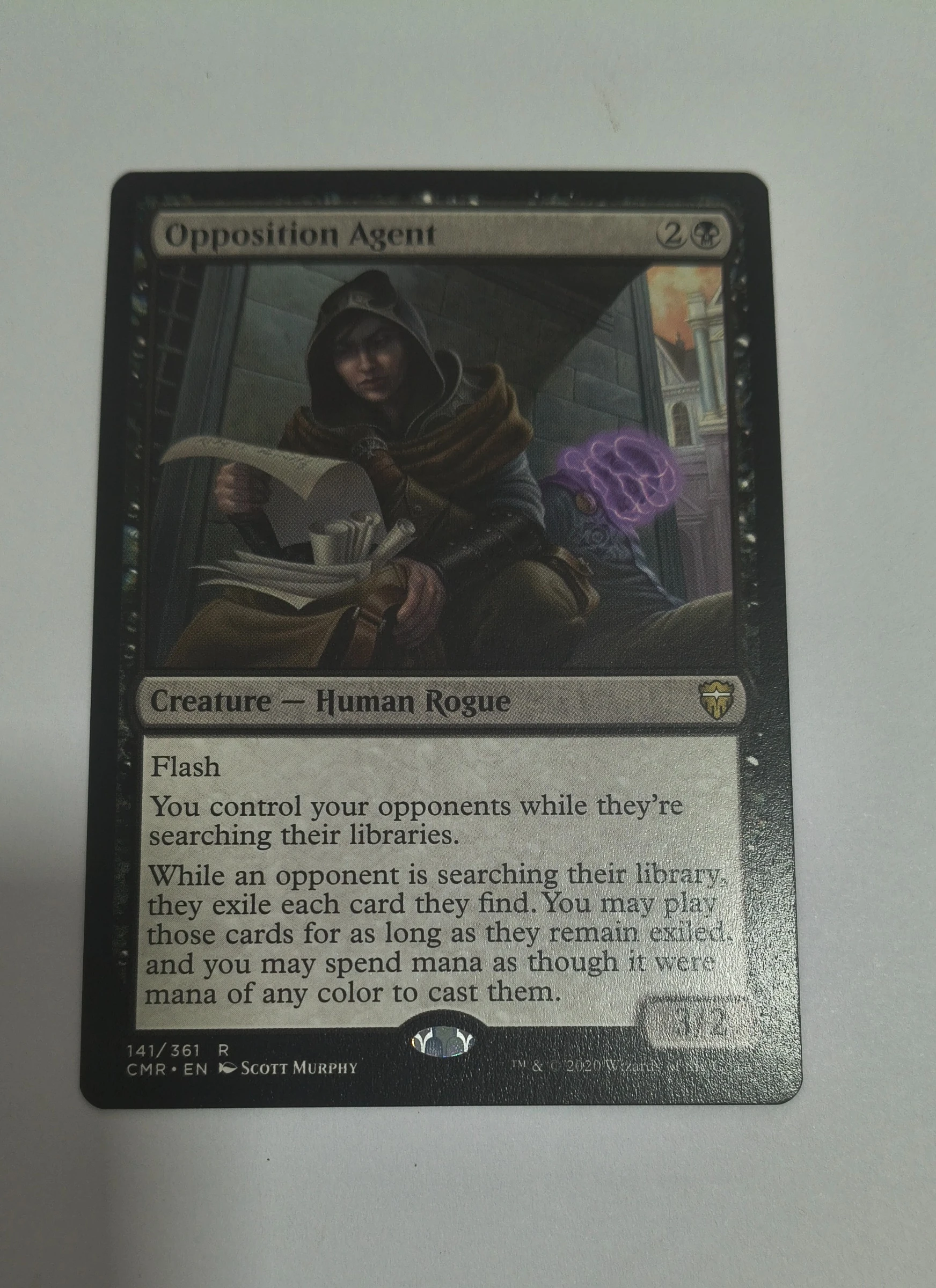 Opposition Agent (Commander Legends Promos #141p) frente