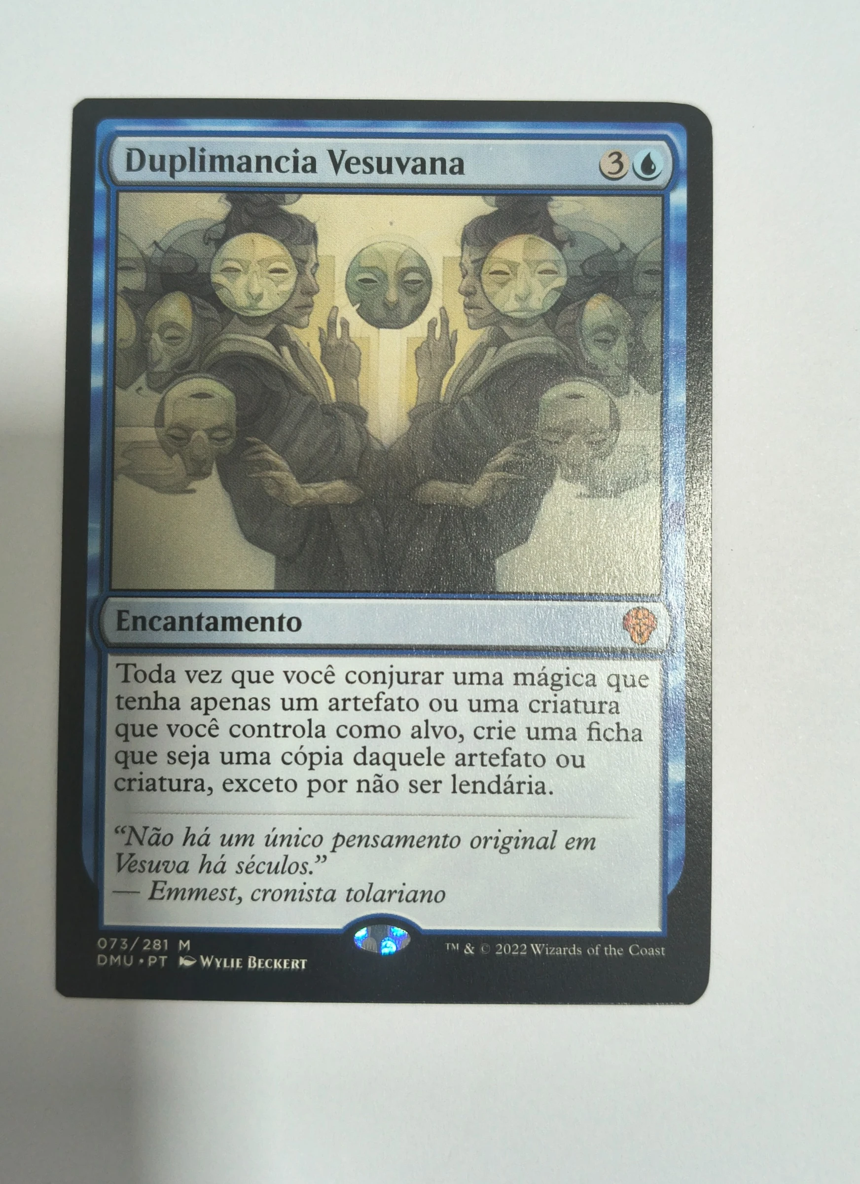 Duplimancia Vesuvana (Dominaria United #73) frente