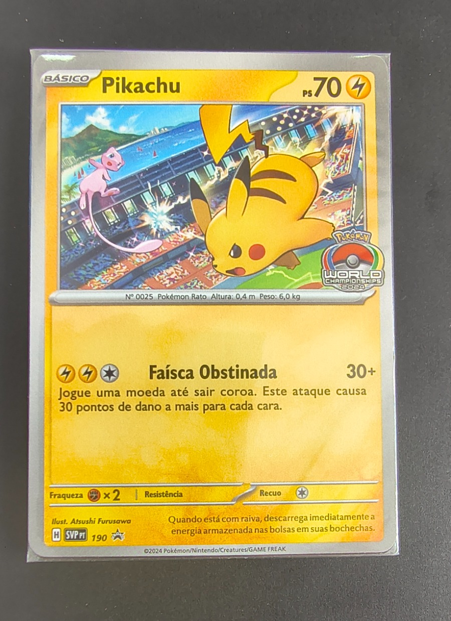 Pikachu (SVP Black Star Promos #190)
