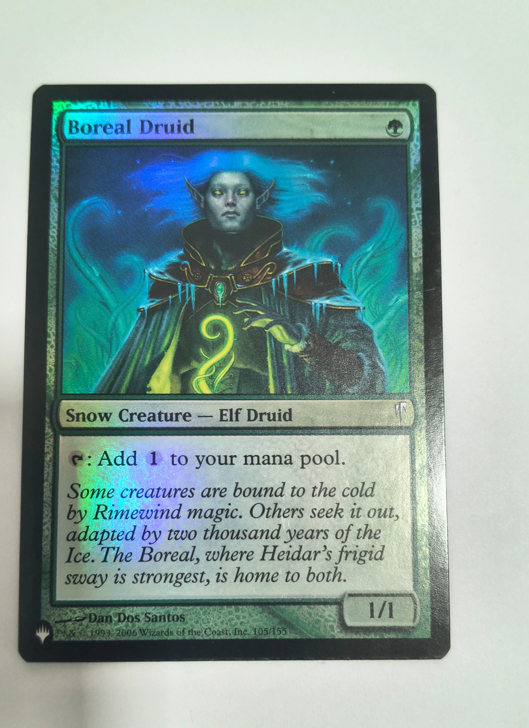Boreal Druid (The List #CSP-105) frente