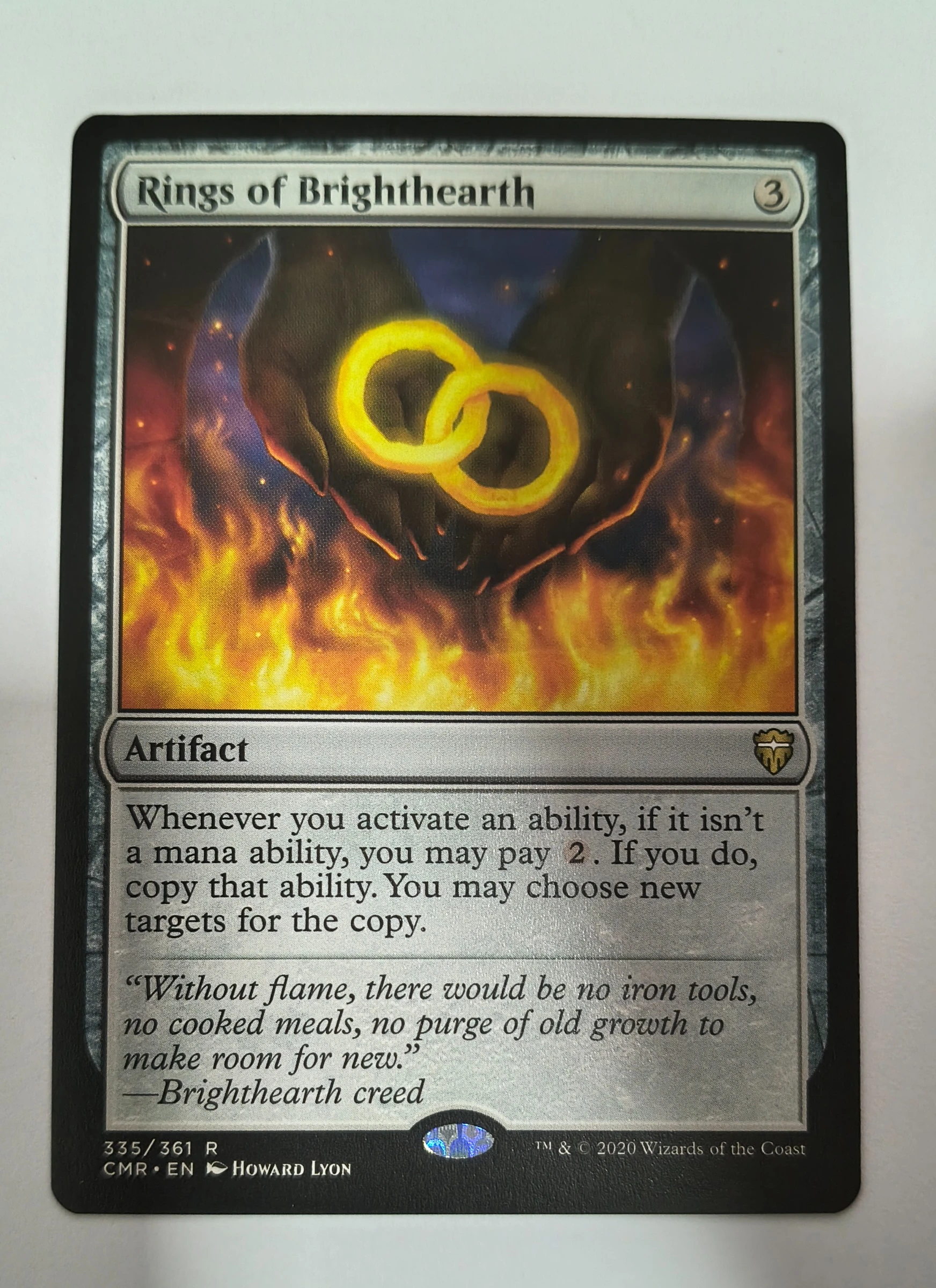 Rings of Brighthearth (Commander Legends #335) frente