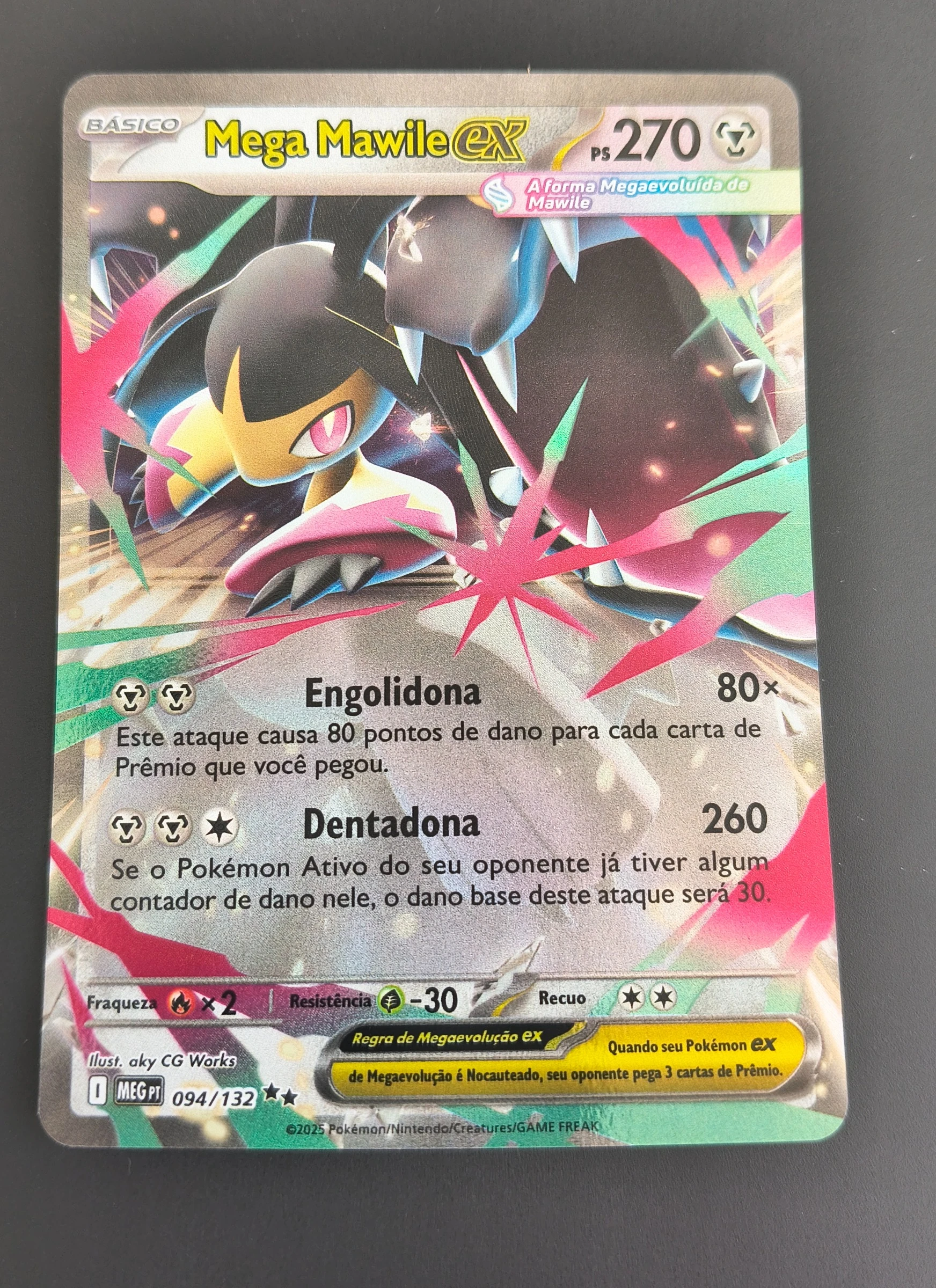 Mega Mawile ex (Megaevolução #094) frente
