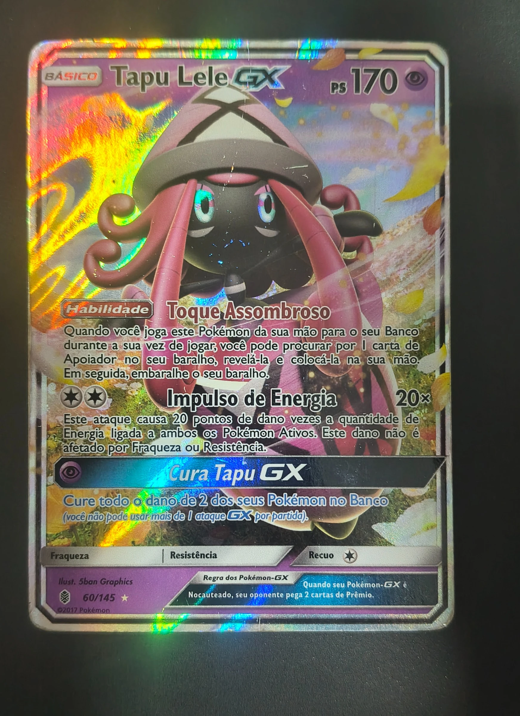 Tapu Lele GX (Guardiões Ascendentes #60) frente