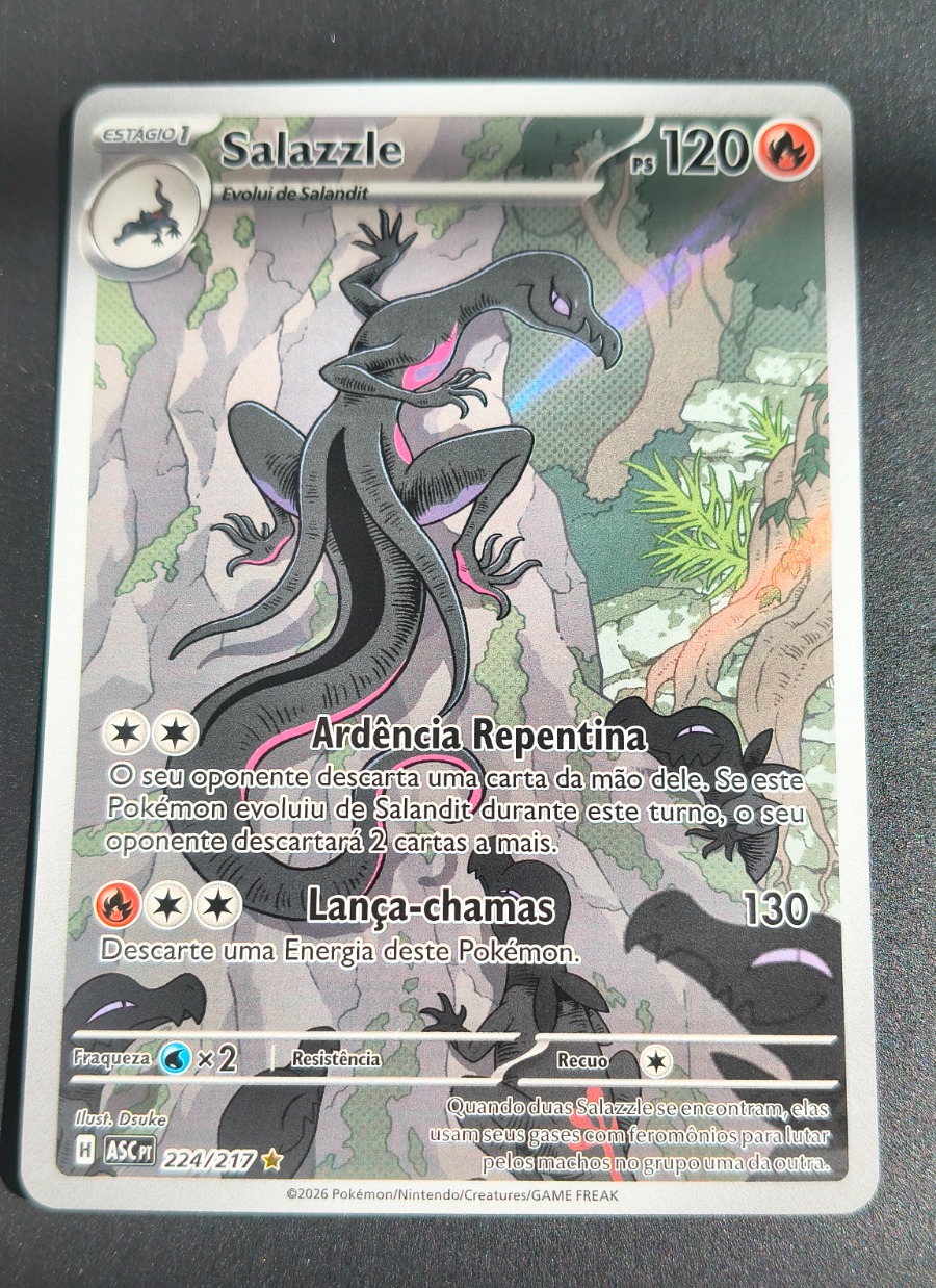 Salazzle (Heróis Excelsos #224) frente