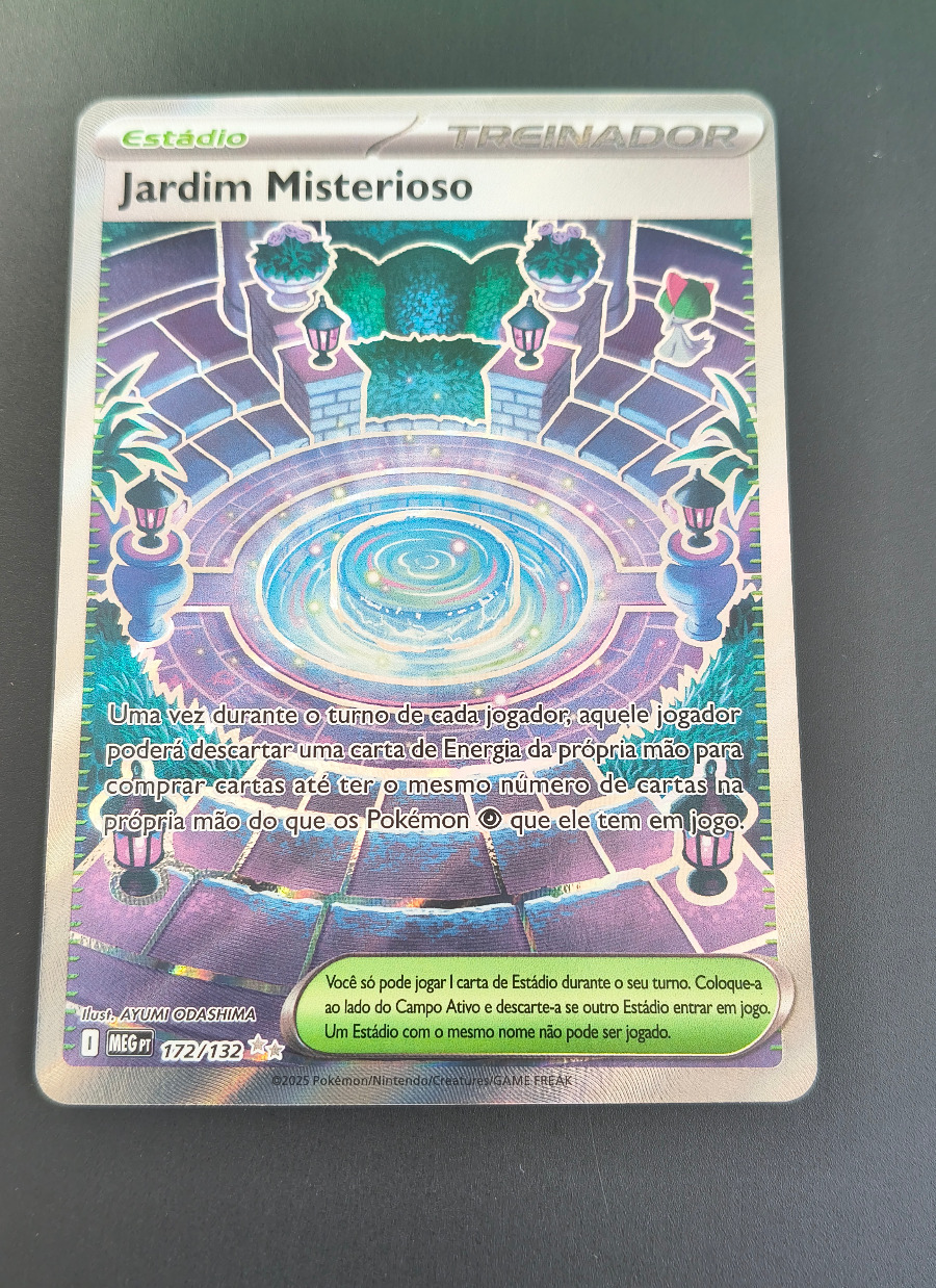 Jardim Misterioso (Megaevolução #172) frente