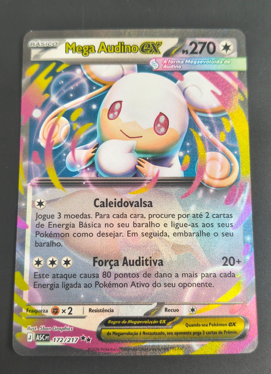 Mega Audino ex (Heróis Excelsos #172)
