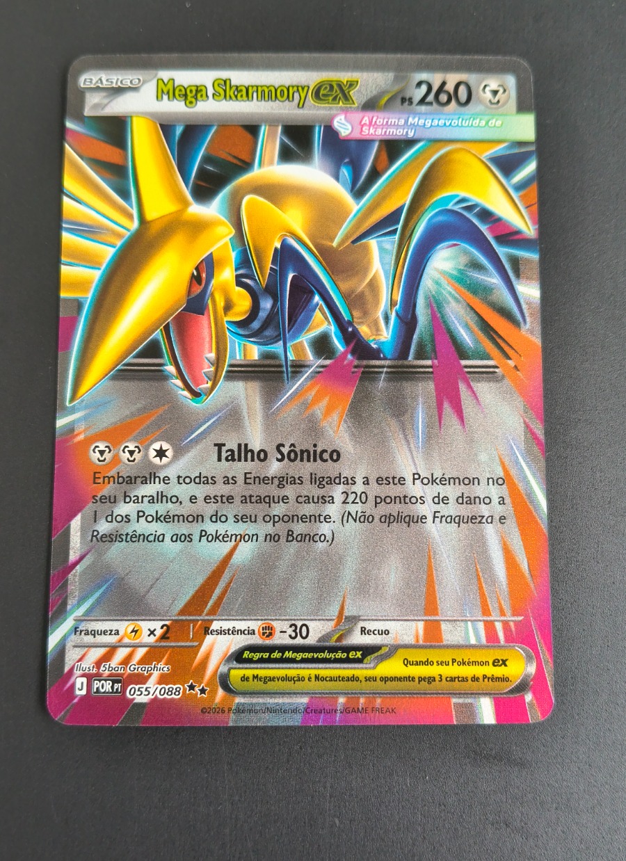 Mega Skarmory ex (Equilíbrio Perfeito #055)