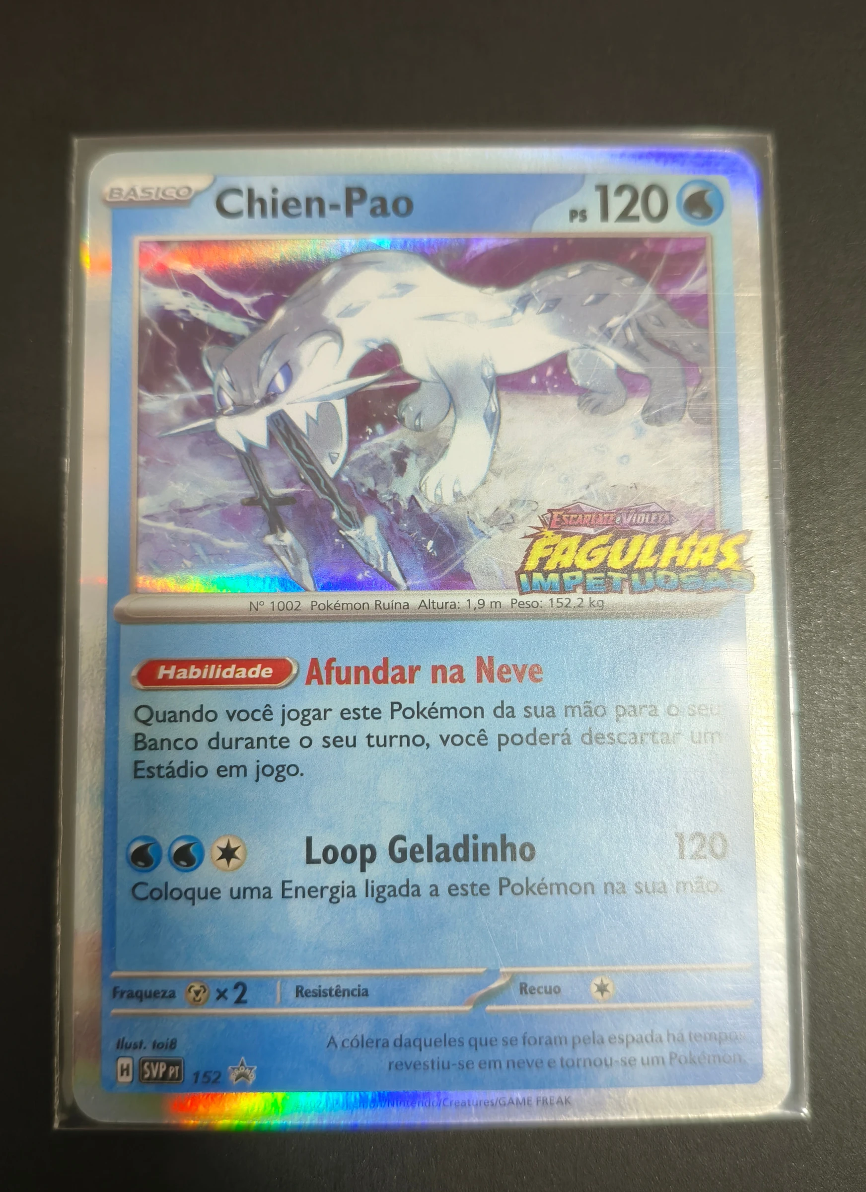 Chien-Pao (SVP Black Star Promos #152) frente