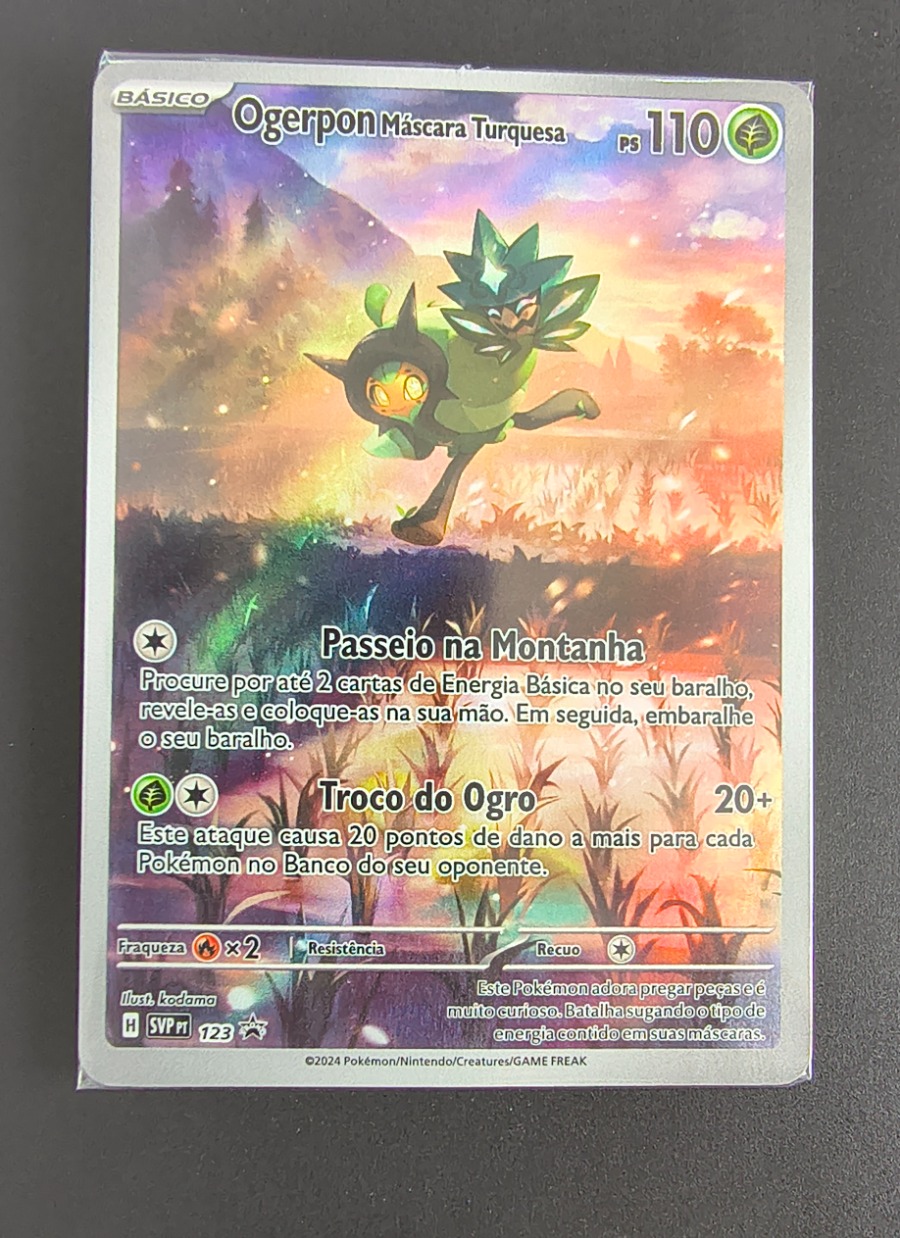 Ogerpon Máscara Turquesa (SVP Black Star Promos #123)