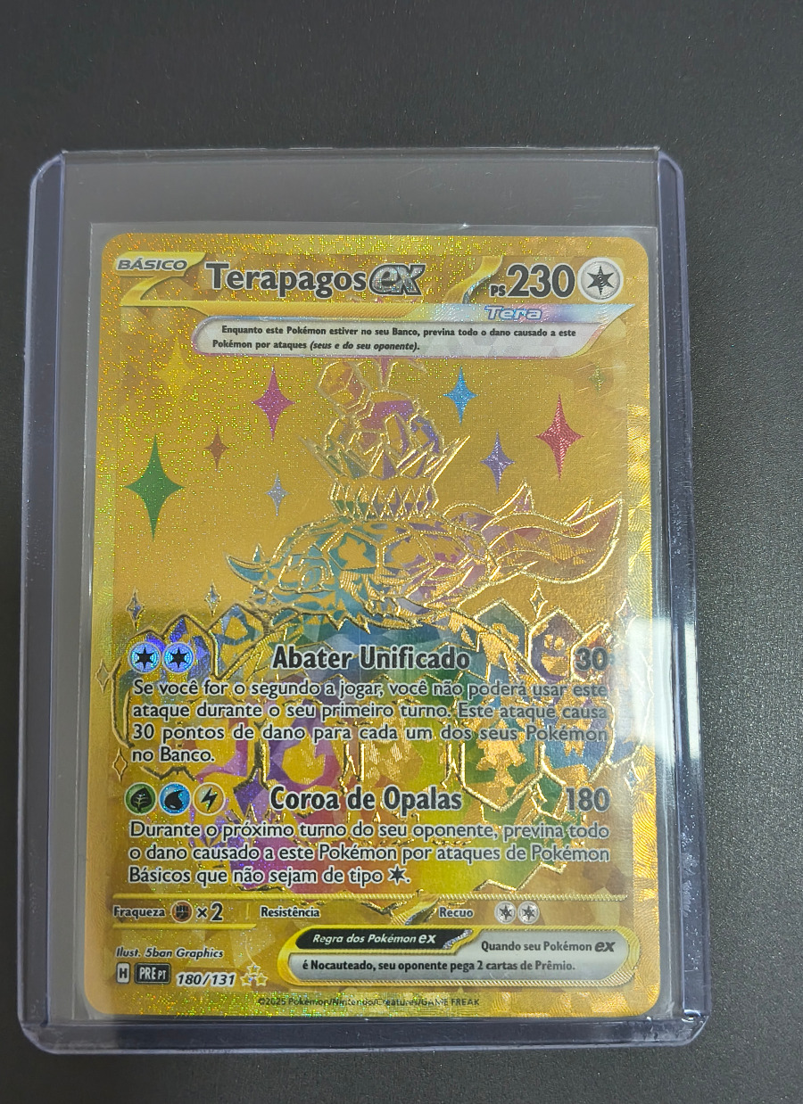 Terapagos ex (Evoluções Prismáticas #180) frente