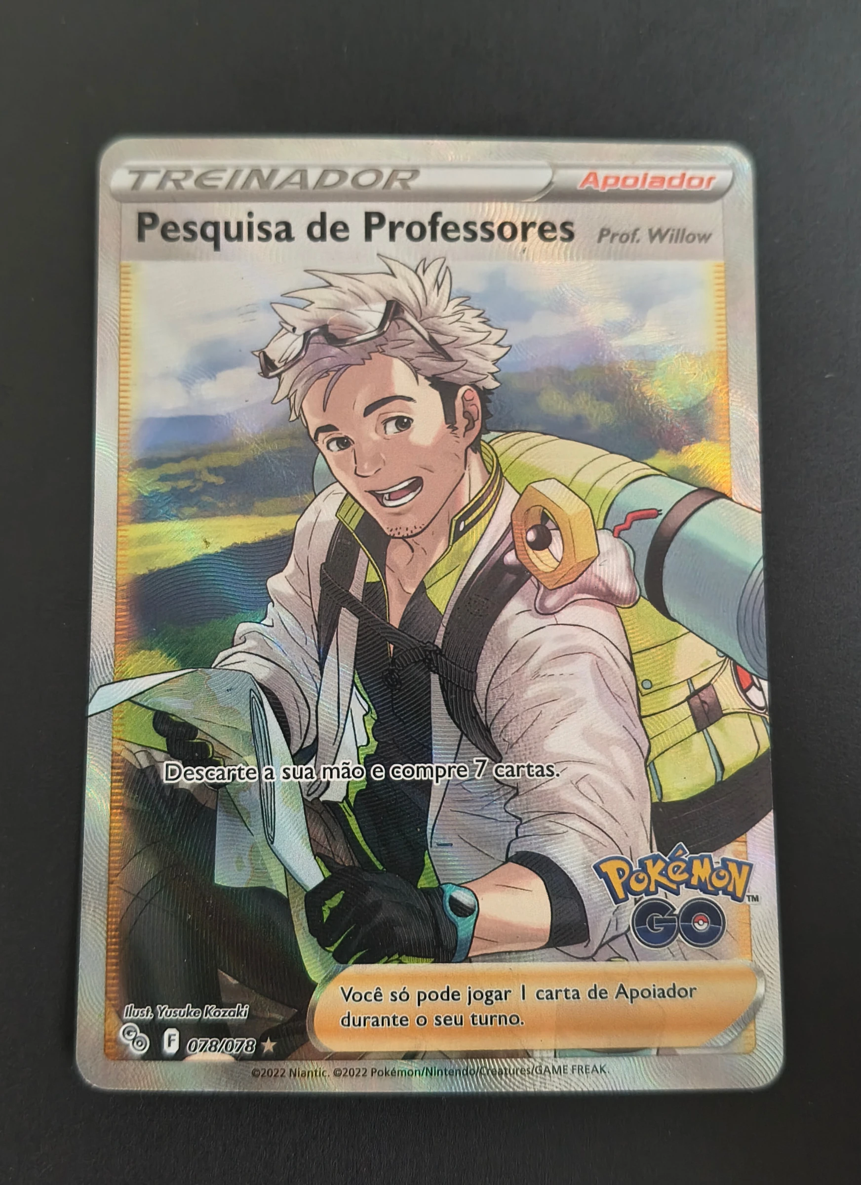 Pesquisa de Professores (Pokémon GO #078) frente