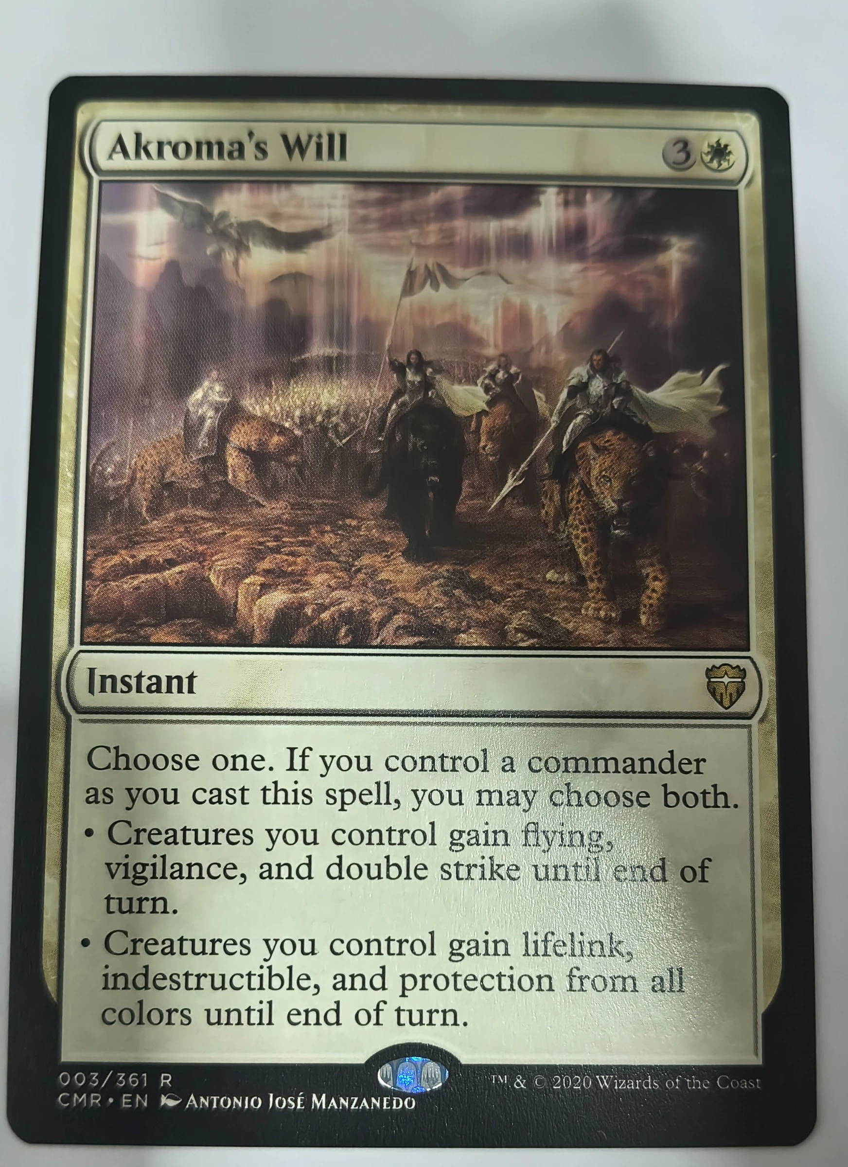 Akroma's Will (The List #CMR-3) frente