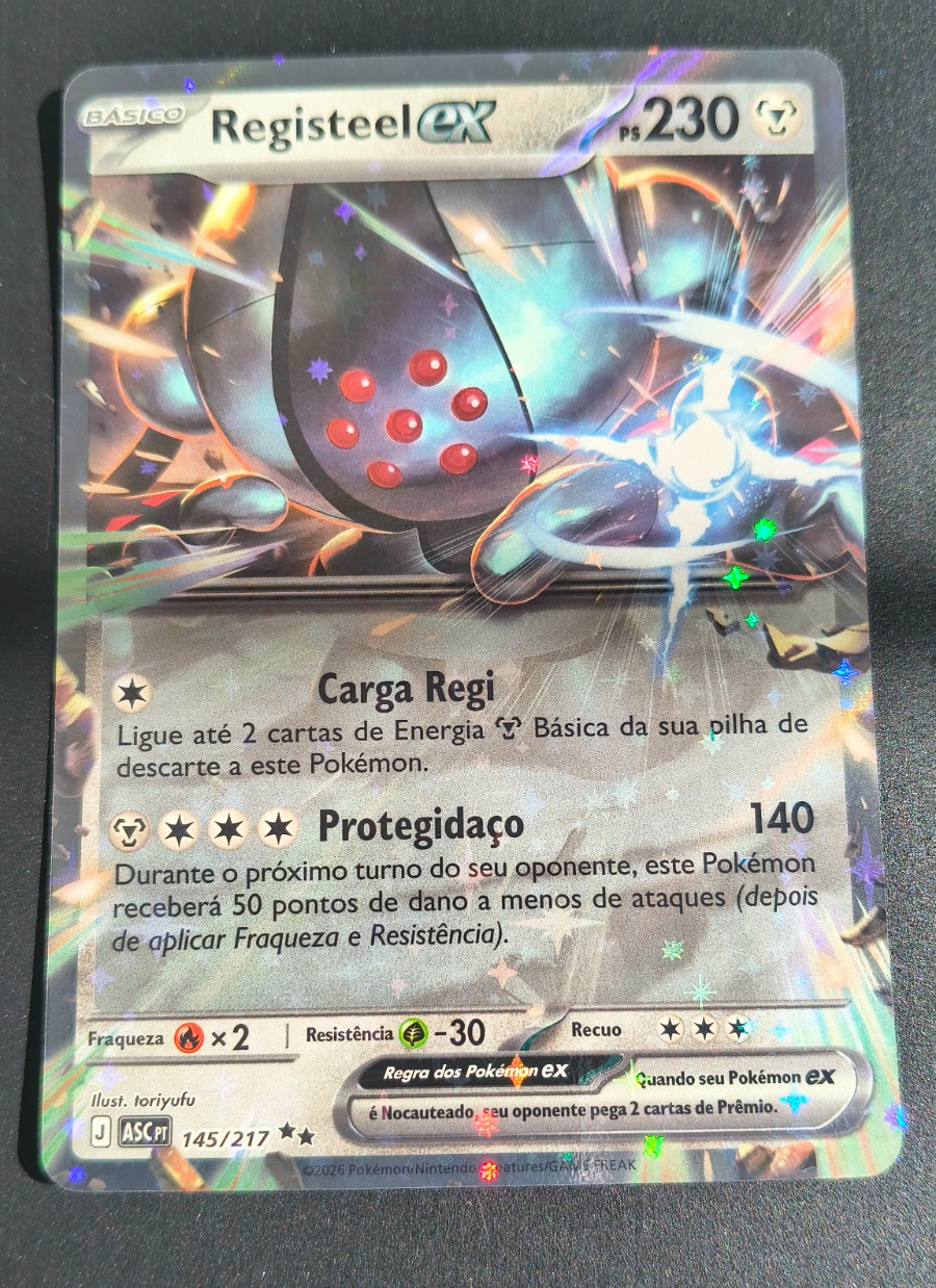 Registeel ex (Heróis Excelsos #145) frente