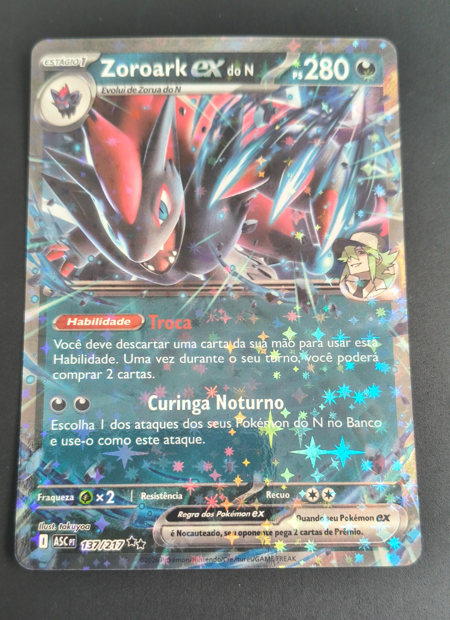 Zoroark ex do N (Heróis Excelsos #137)