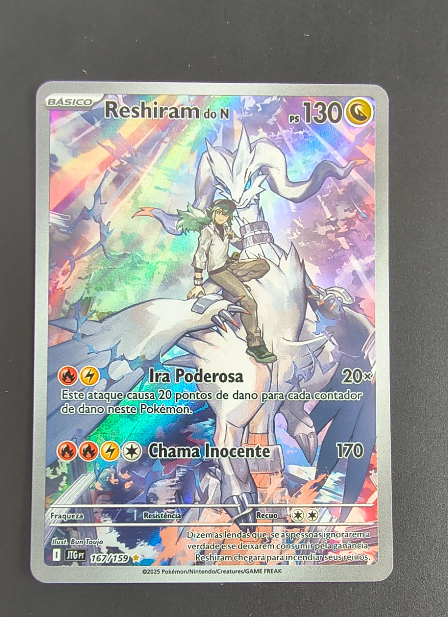 Reshiram do N (Amigos de Jornada #167)