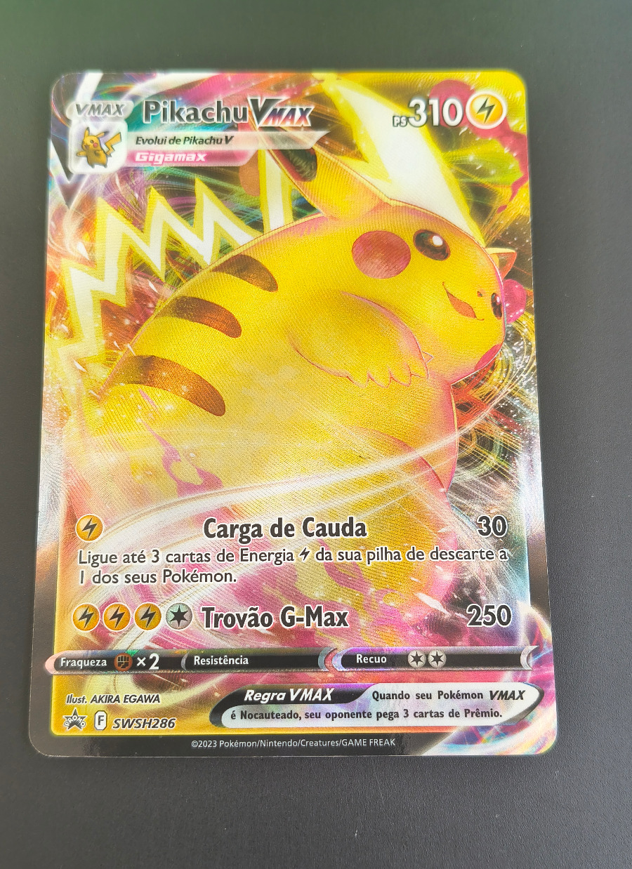 Pikachu VMAX (ESES Promos #SWSH286) frente
