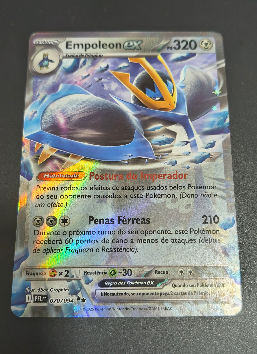 Empoleon ex (Fogo Fantasmagórico #070) frente