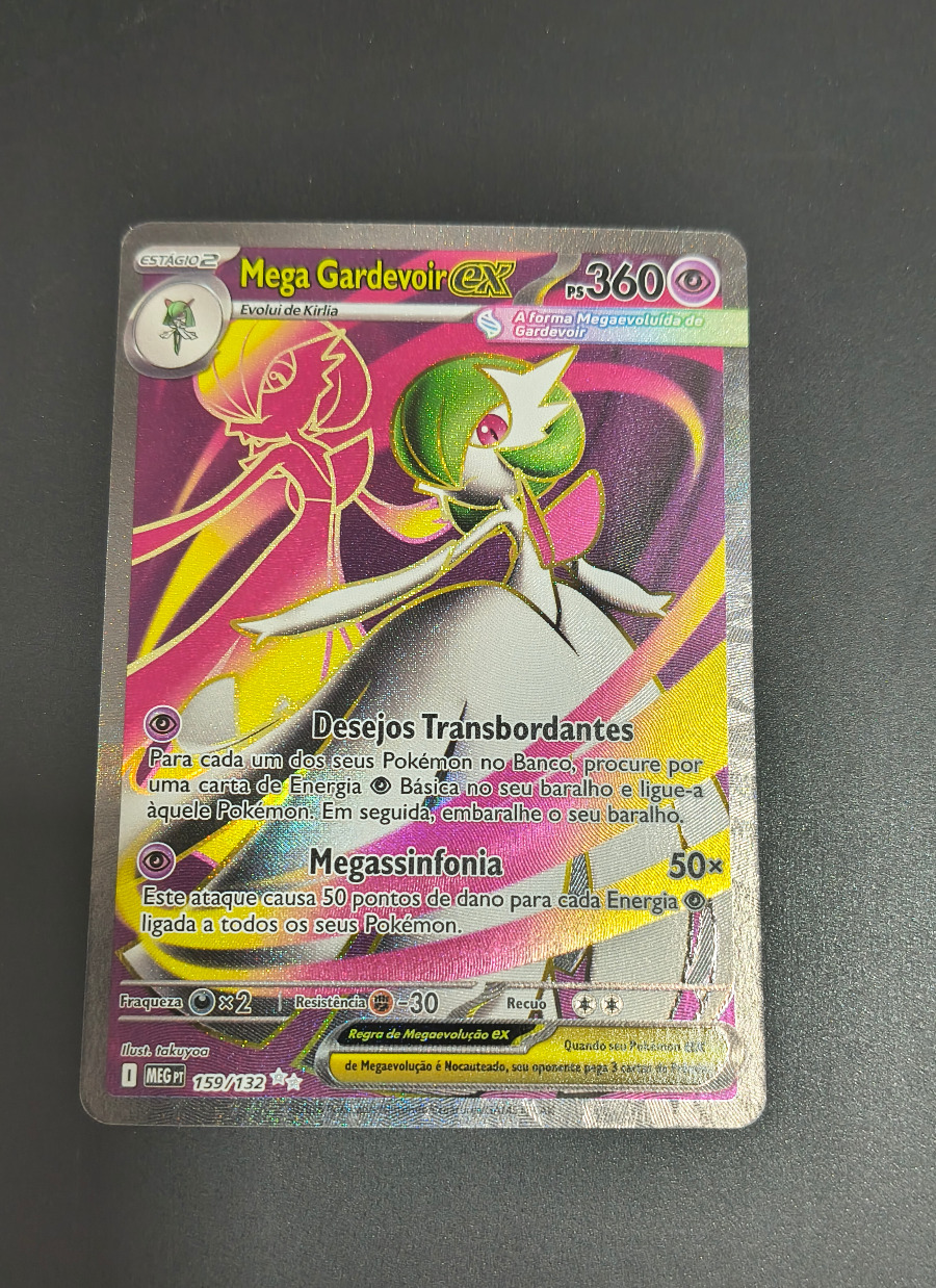Mega Gardevoir ex (Megaevolução #159) frente