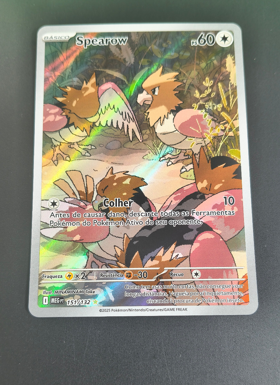 Spearow (Megaevolução #151) frente