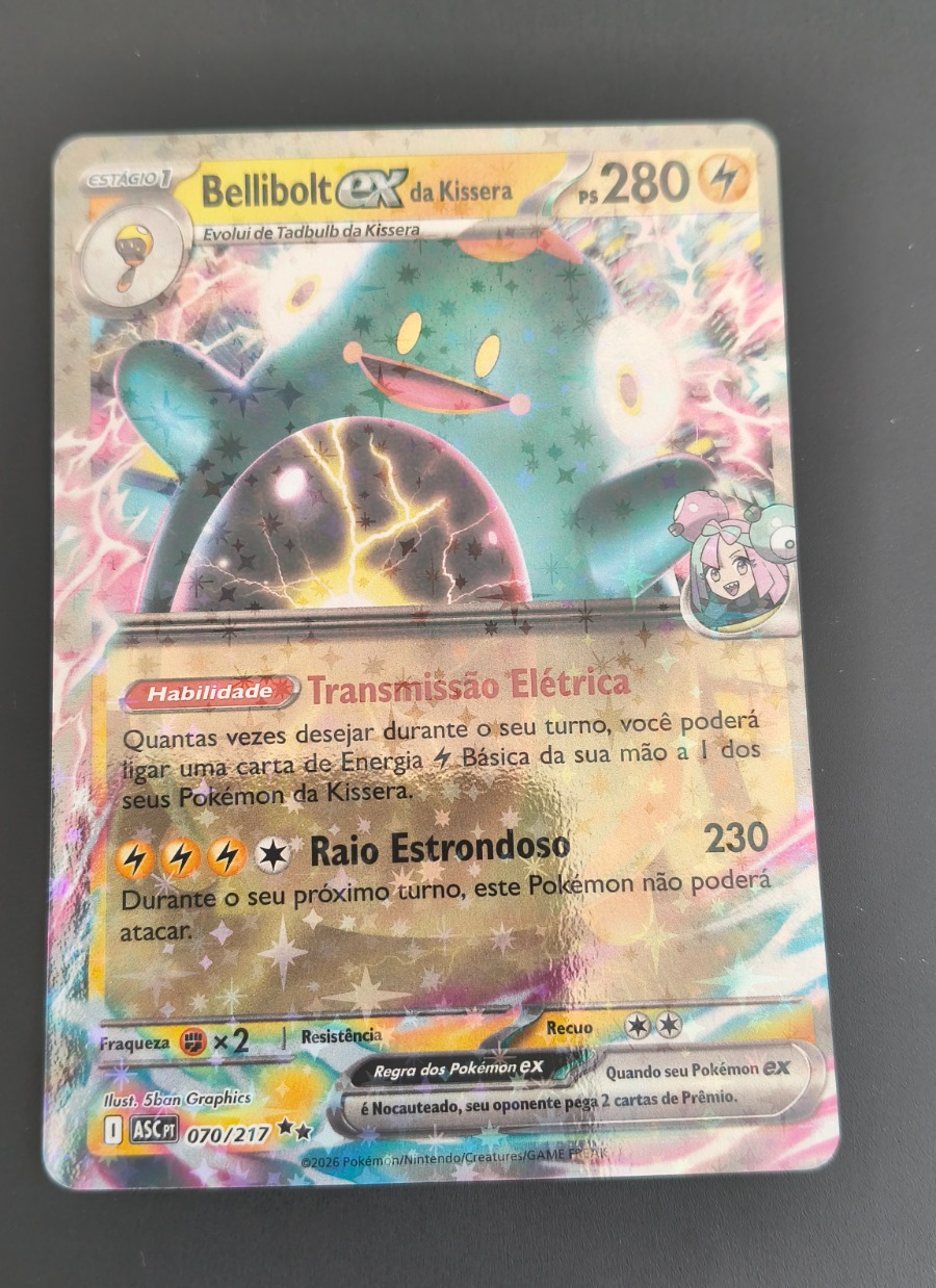 Bellibolt ex da Kissera (Heróis Excelsos #070) frente