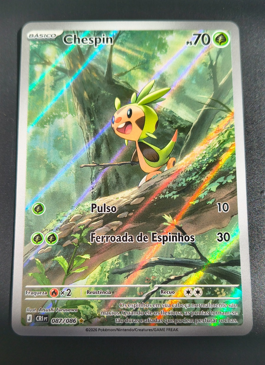 Chespin (Caos Ascendente #087) frente