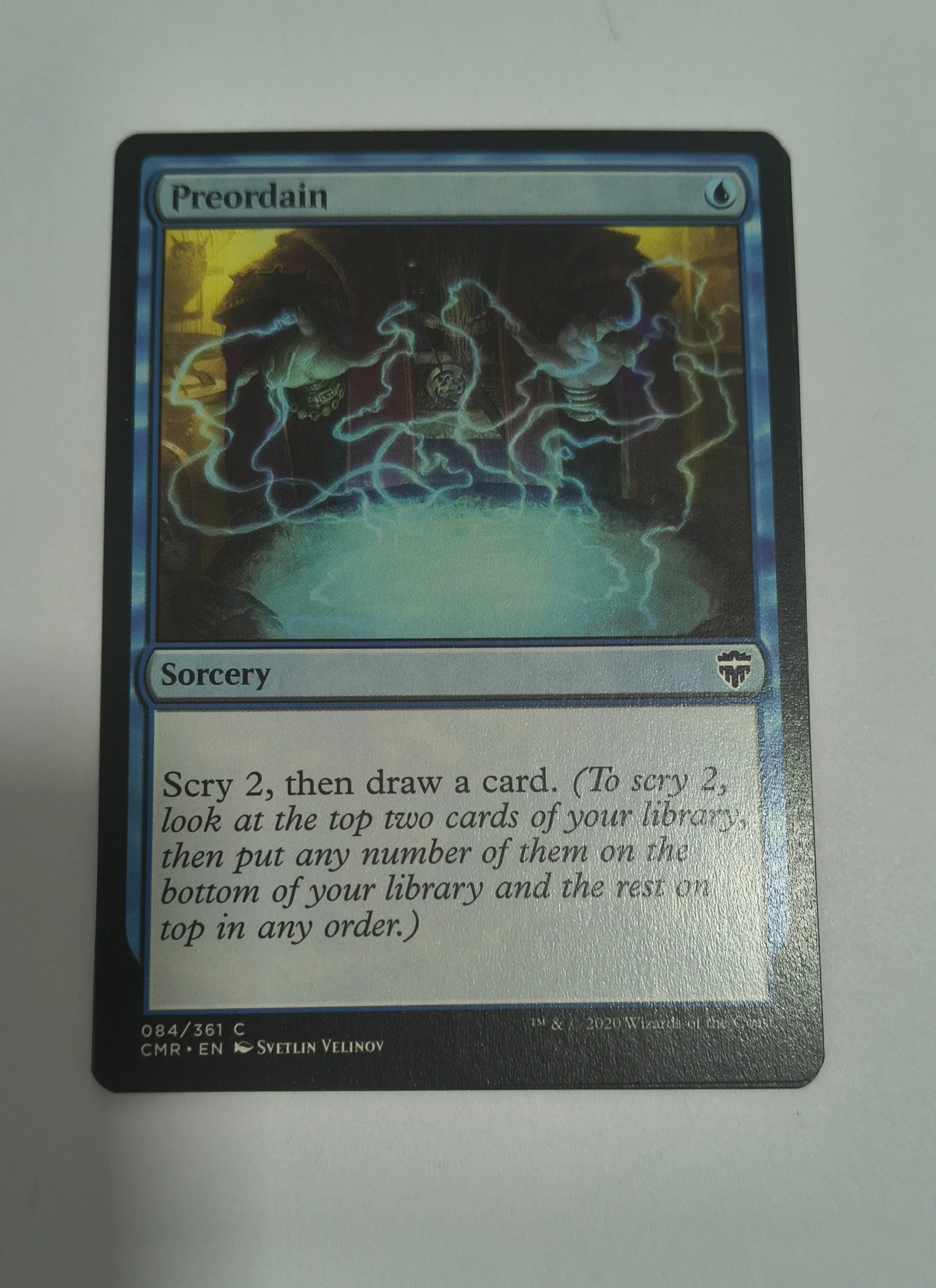 Preordain (Outlaws of Thunder Junction Commander #107) frente