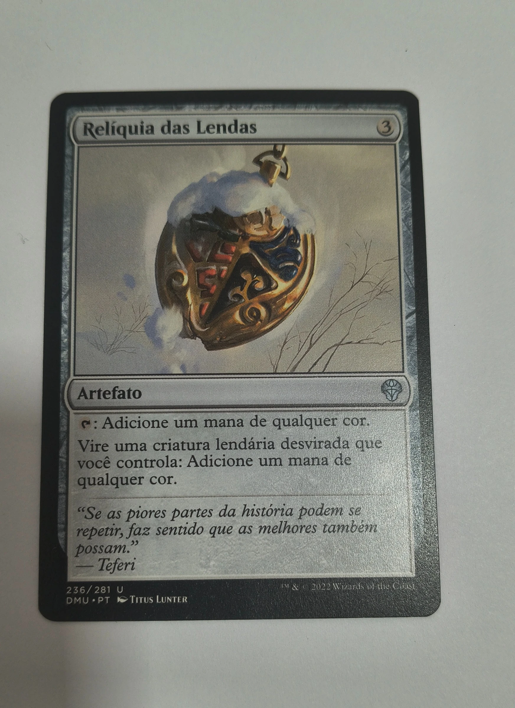 Relíquia das Lendas (Dominaria United #236) frente